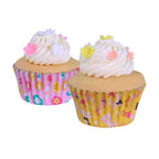 Pascua Cápsulas para Cupcakes forradas de Aluminio - Tamaño Mini (Set de 60)