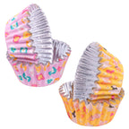 Pascua Cápsulas para Cupcakes forradas de Aluminio - Tamaño Mini (Set de 60)