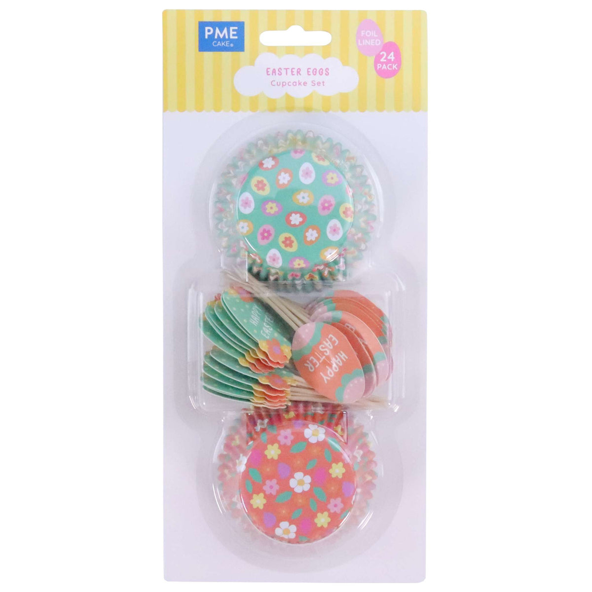 Easter Eggs Cupcake Set Of 24