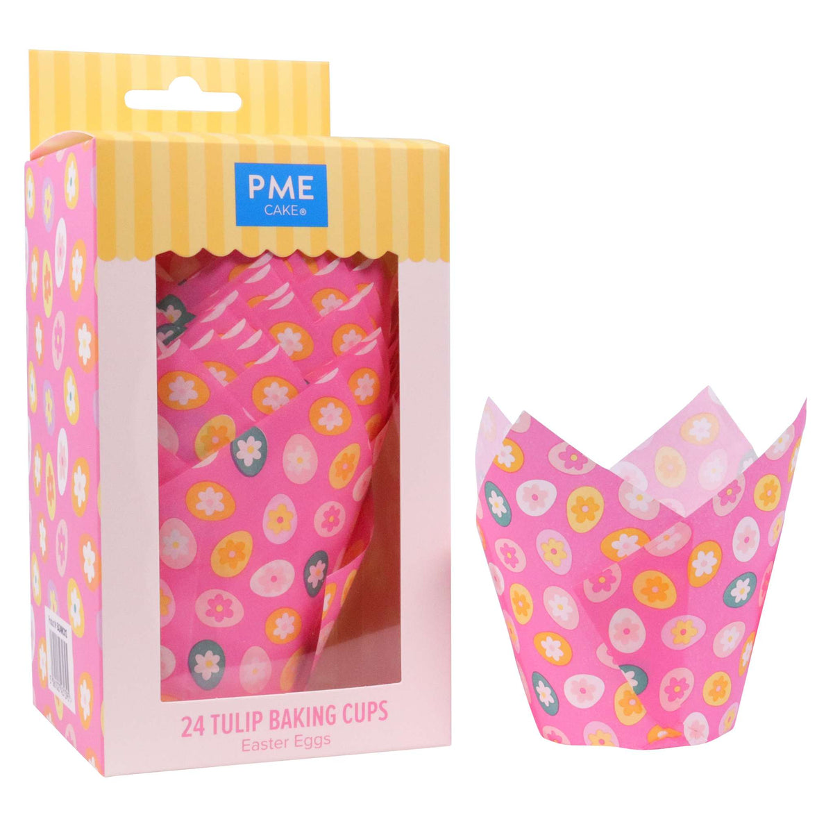 Easter Eggs Tulip Muffin Cases Pk/24