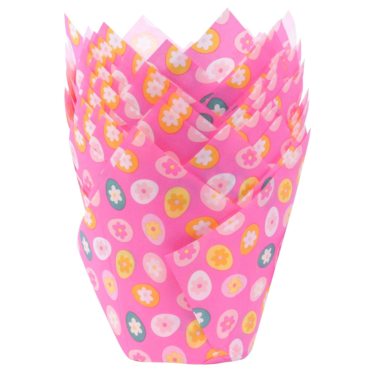 Easter Eggs Tulip Muffin Cases Pk/24