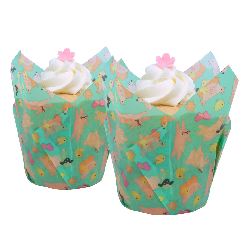 Oster Tulpen-Muffinförmchen - Oster Tiere (24 Stück)