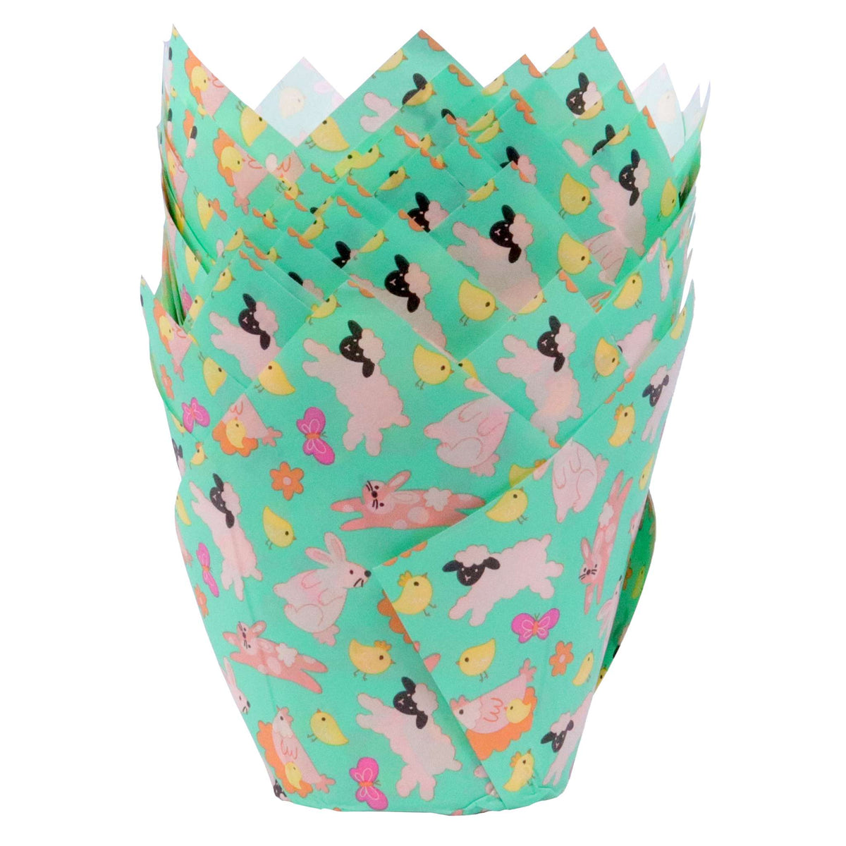Easter Animals Tulip Muffin Cases Pk/24
