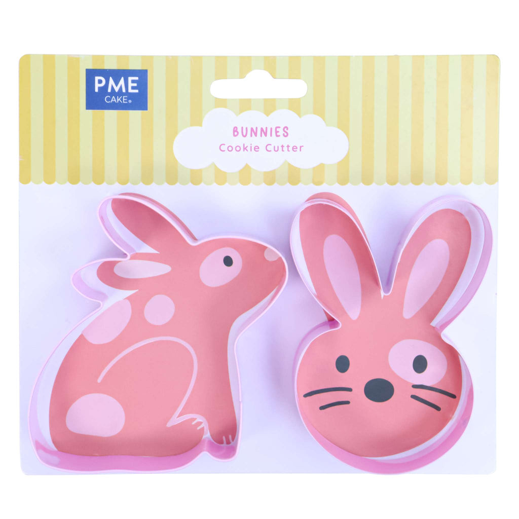 Paas Koekjesvorm Set van 2 - Konijntjes