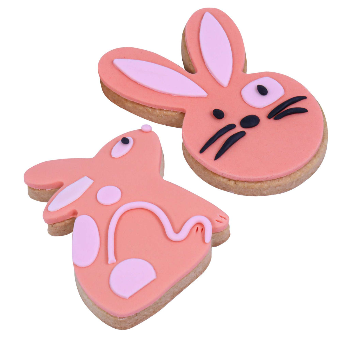 Pâques Découpoir à biscuits - Lapins (Set de 2)