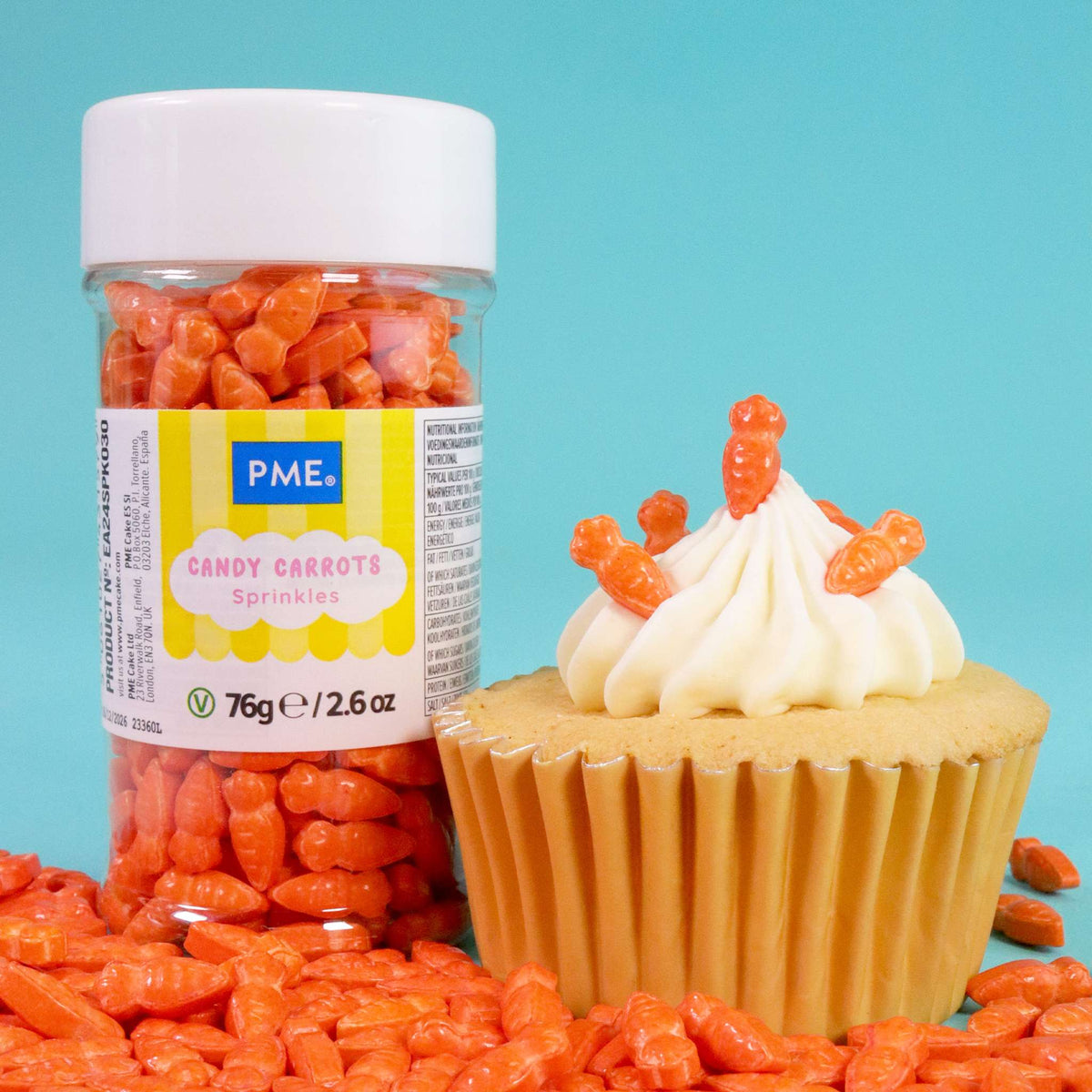Sprinkles para Pascua - Zanahorias (60g)