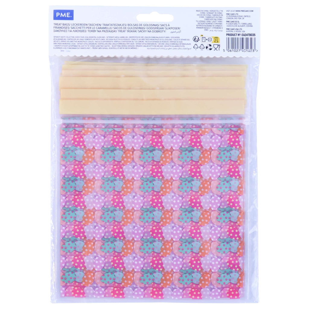 Easter Eggs Resealable Treat Bags Pk/20