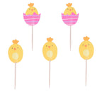 Easter Chicks Cupcake Toppers Pk/24