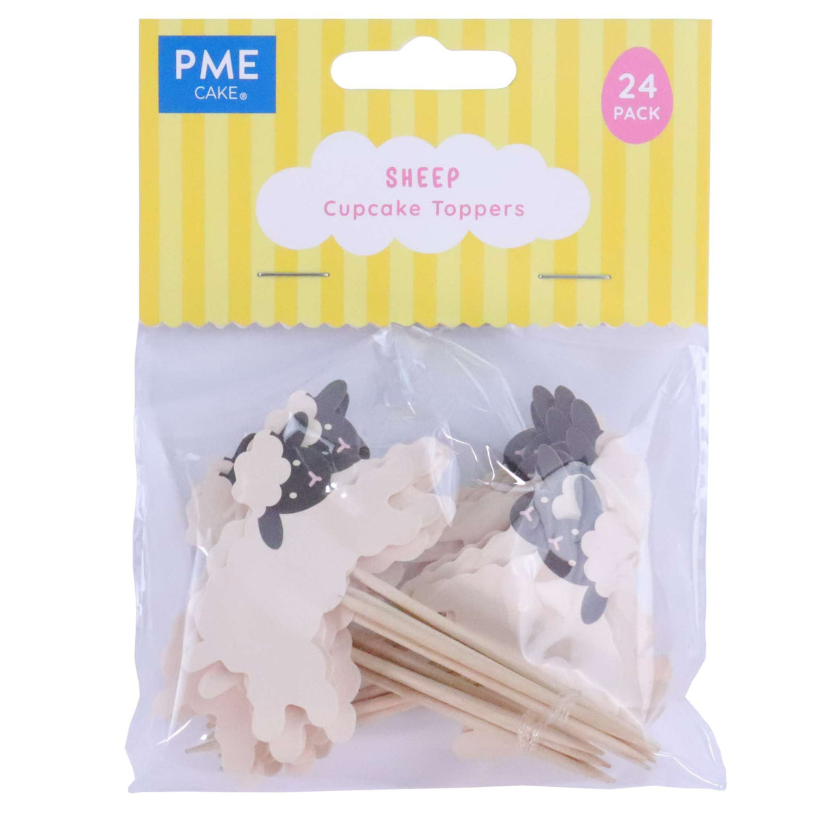 Sheep Cupcake Toppers Pk/24