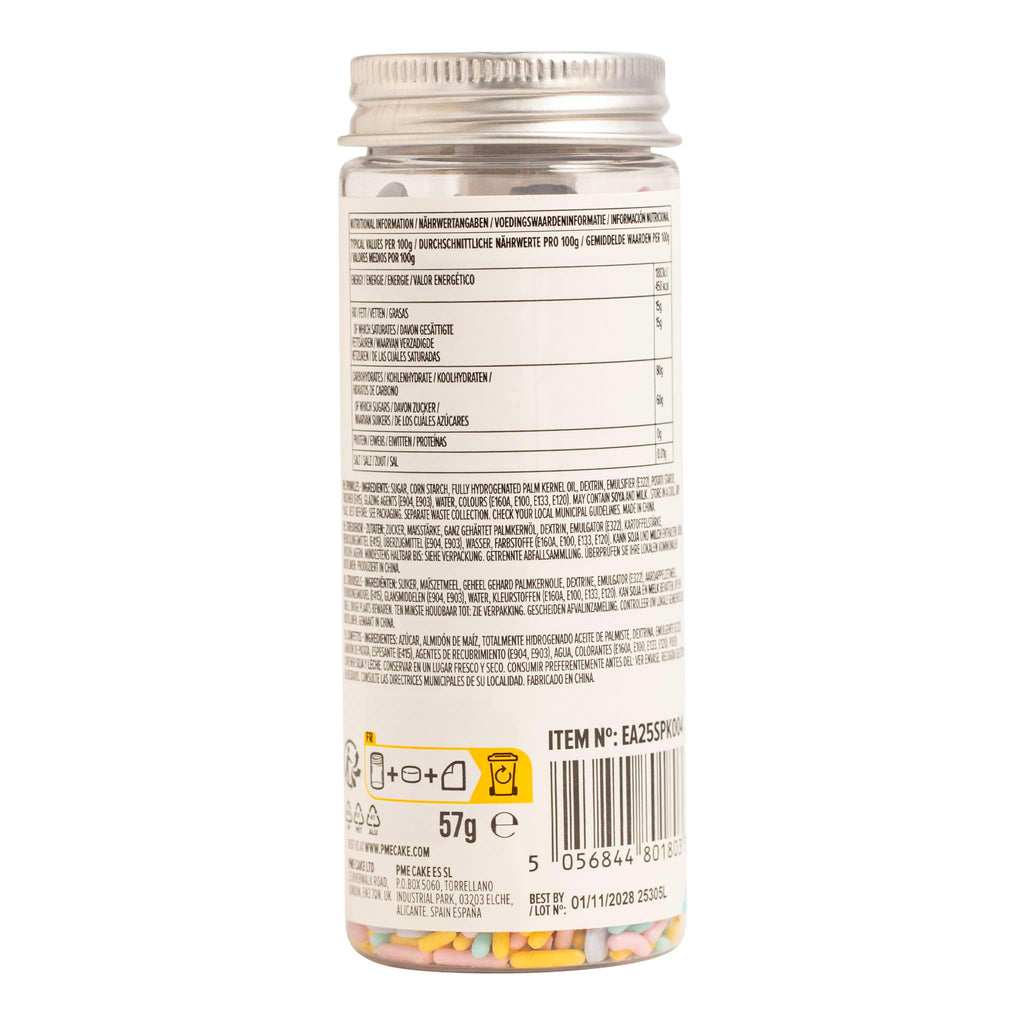 Pastel Butterflies Sprinkle Mix (57g)