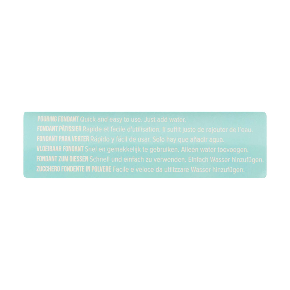 Fondant Icing (400g)