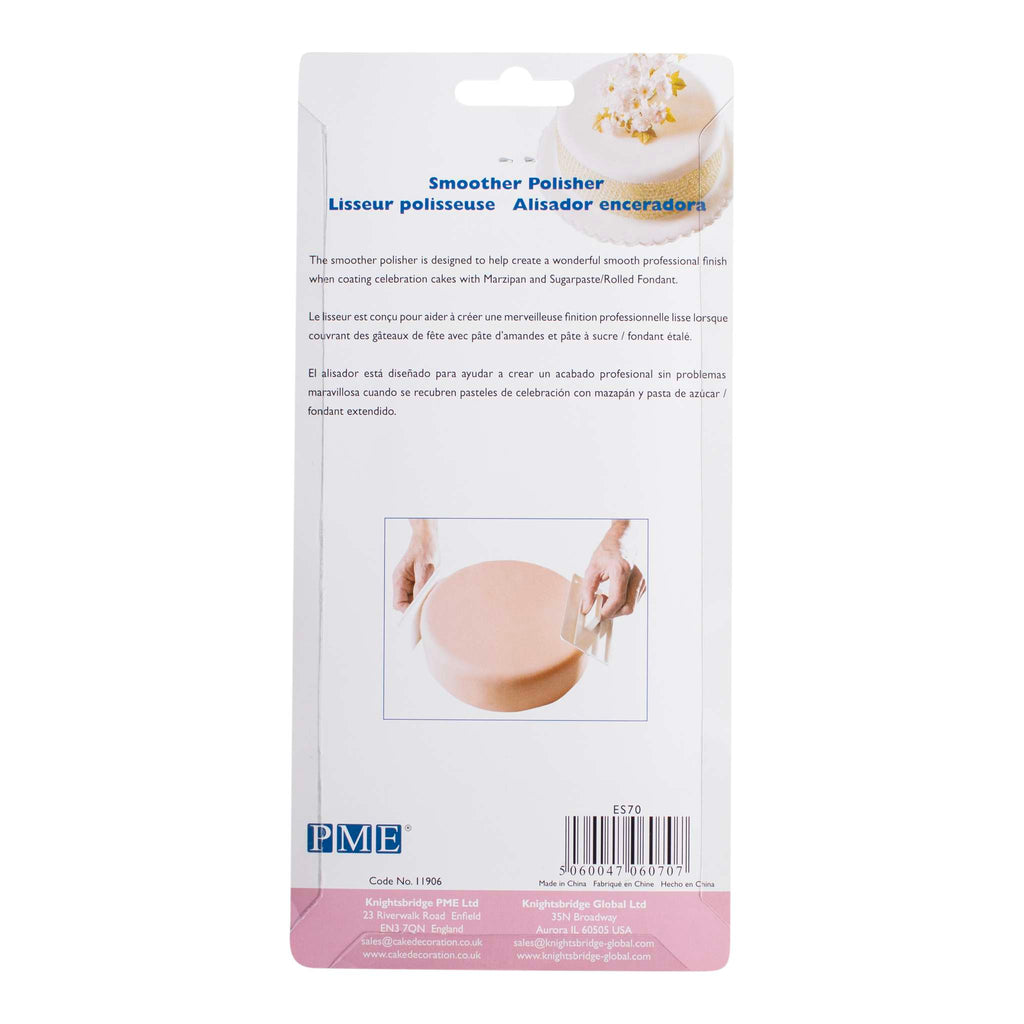 Smoother Polisher met Handvat (82 x 163mm / 3,2 x 6,4")