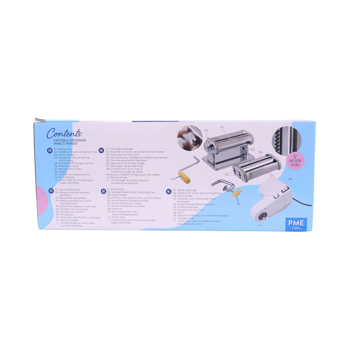UK Plug Electric Sugar Craft Roller & Strip Cutter