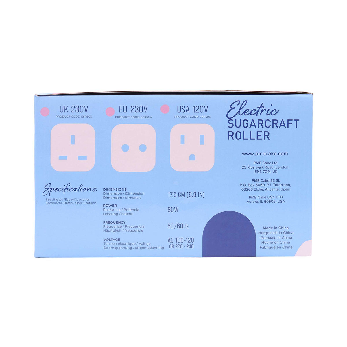 UK Plug Electric Sugar Craft Roller & Strip Cutter