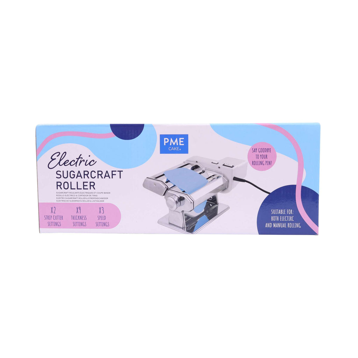 EU Plug Electric Sugar Craft Roller & Strip Cutter