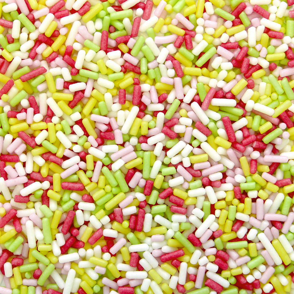 Multi-Coloured Sugar Strands Sprinkles (80g / 2.82oz)