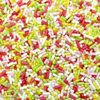 Multi-Coloured Sugar Strands Sprinkles (80g / 2.82oz)