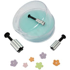 Set de Cortadores de Émbolo de Flor, Tamaños Pequeño, Mediano y Grande, Juego de 3