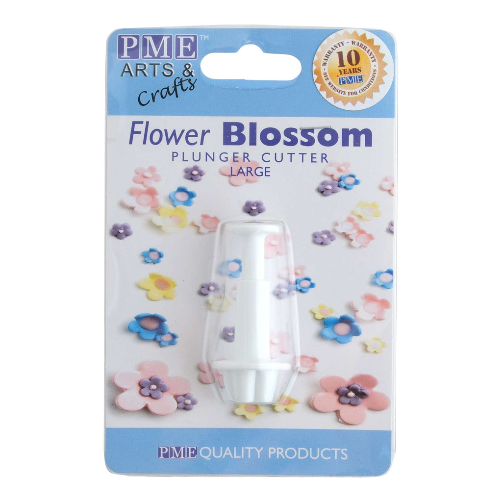 Large Flower Blossom Plunger Fondant Cutter