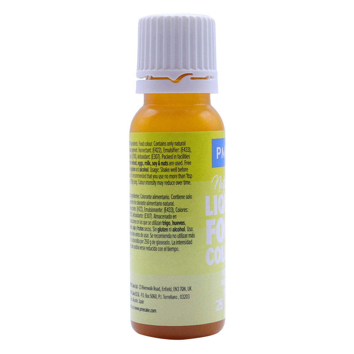 Yellow Natural Liquid Food Colour (25ml)