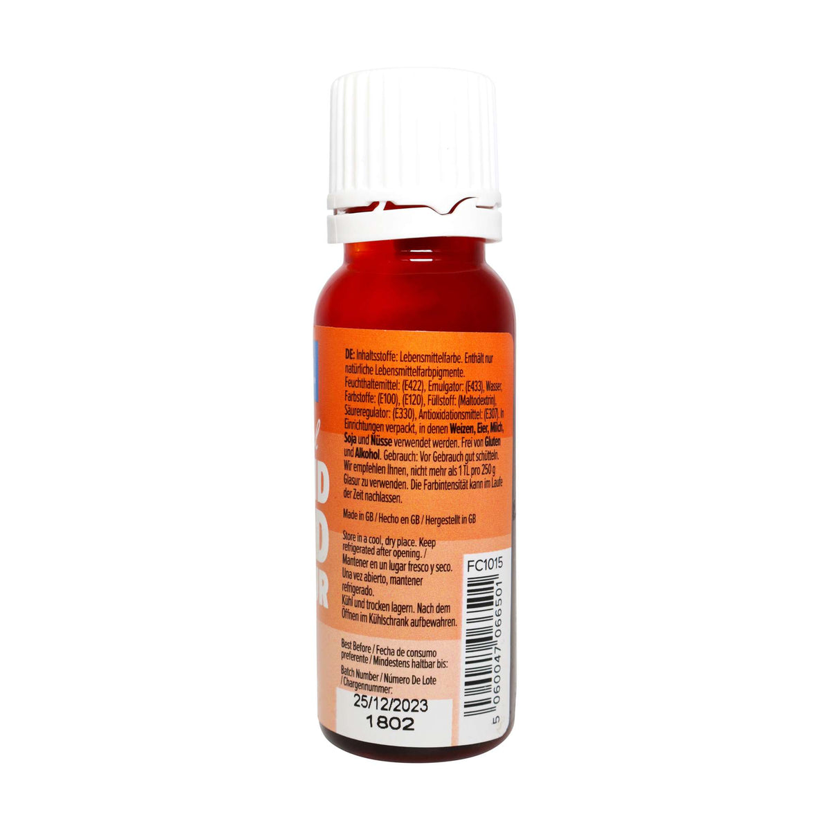 Orange Natural Liquid Food Colour (25ml)