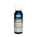 100% Naturel Colorant Alimentaire Liquides - Noir (25ml)