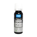 100% Naturel Colorant Alimentaire Liquides - Noir (25ml)