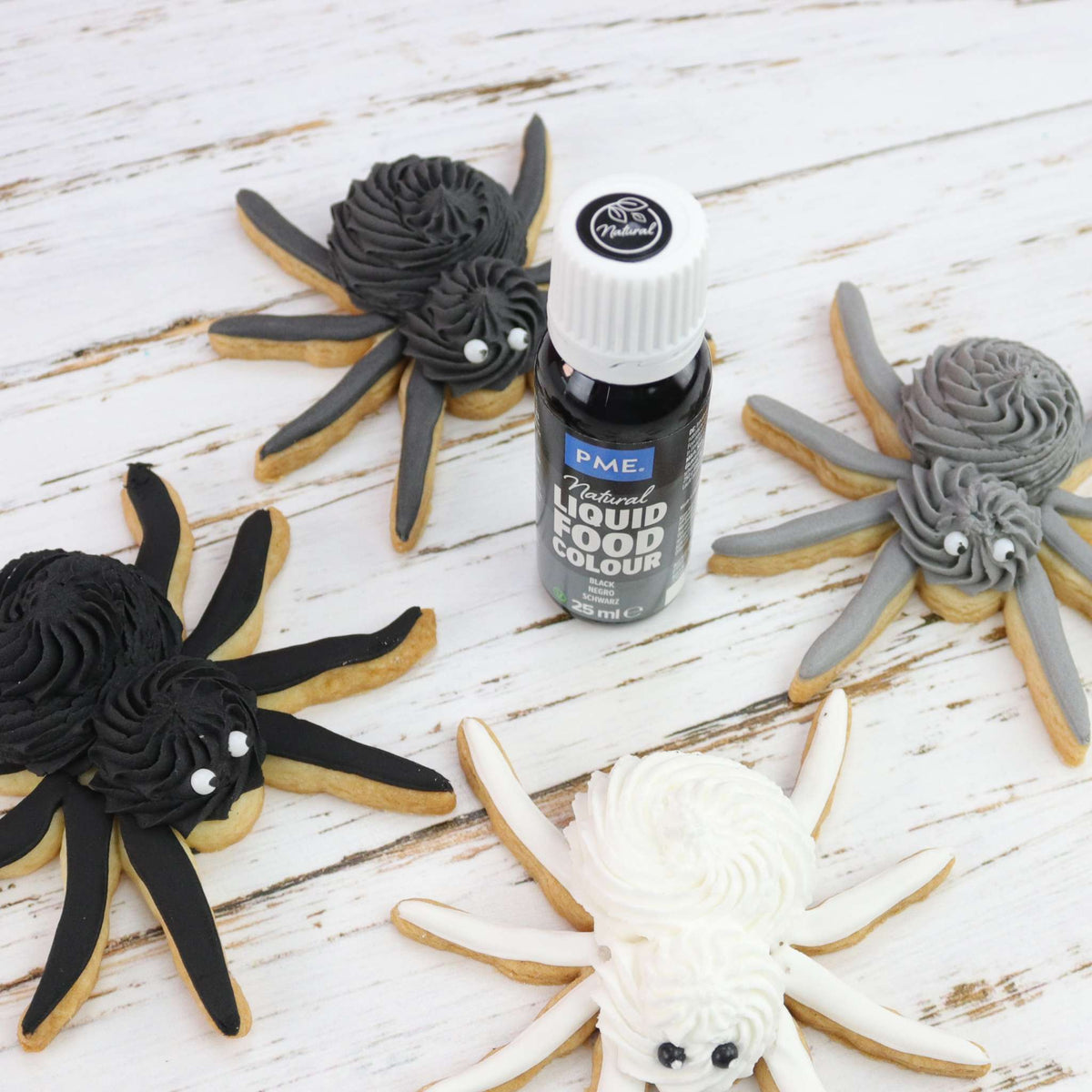 Black Natural Liquid Food Colour (25ml)