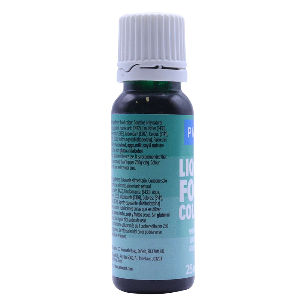 Flüssiges Lebensmittelfarbstoff - Fichtengrün (25ml)