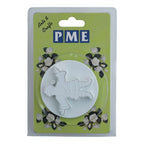 Medium Embossed Father Christmas Fondant Plunger Cutter