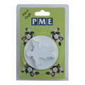 Medium Embossed Father Christmas Fondant Plunger Cutter