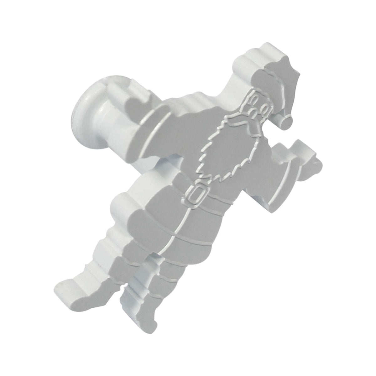 Medium Embossed Father Christmas Fondant Plunger Cutter
