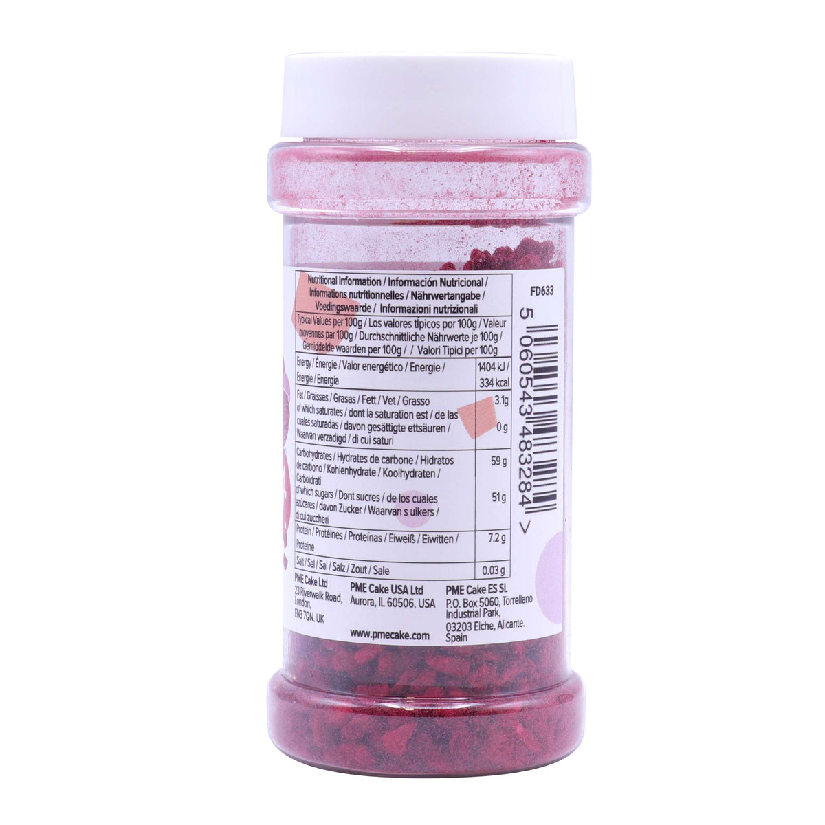 Freeze Dried Raspberry Pieces (12g / 0.42oz)