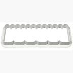 Emporte-pièces Broderie - Volant Garrett Frill - Pk/3 (139 x 44mm / 5,5 x 1,7 po)