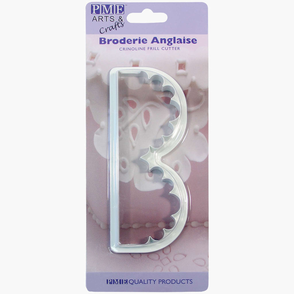 Broderie Uitstekers - Crinoline Ruche (127 x 44mm / 1.7")