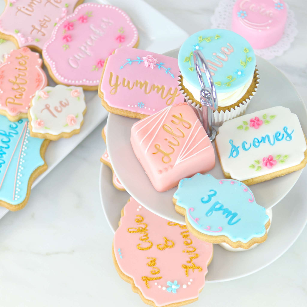 Leuke Lettertypen - Cupcakes en Koekjes van Collectie 1