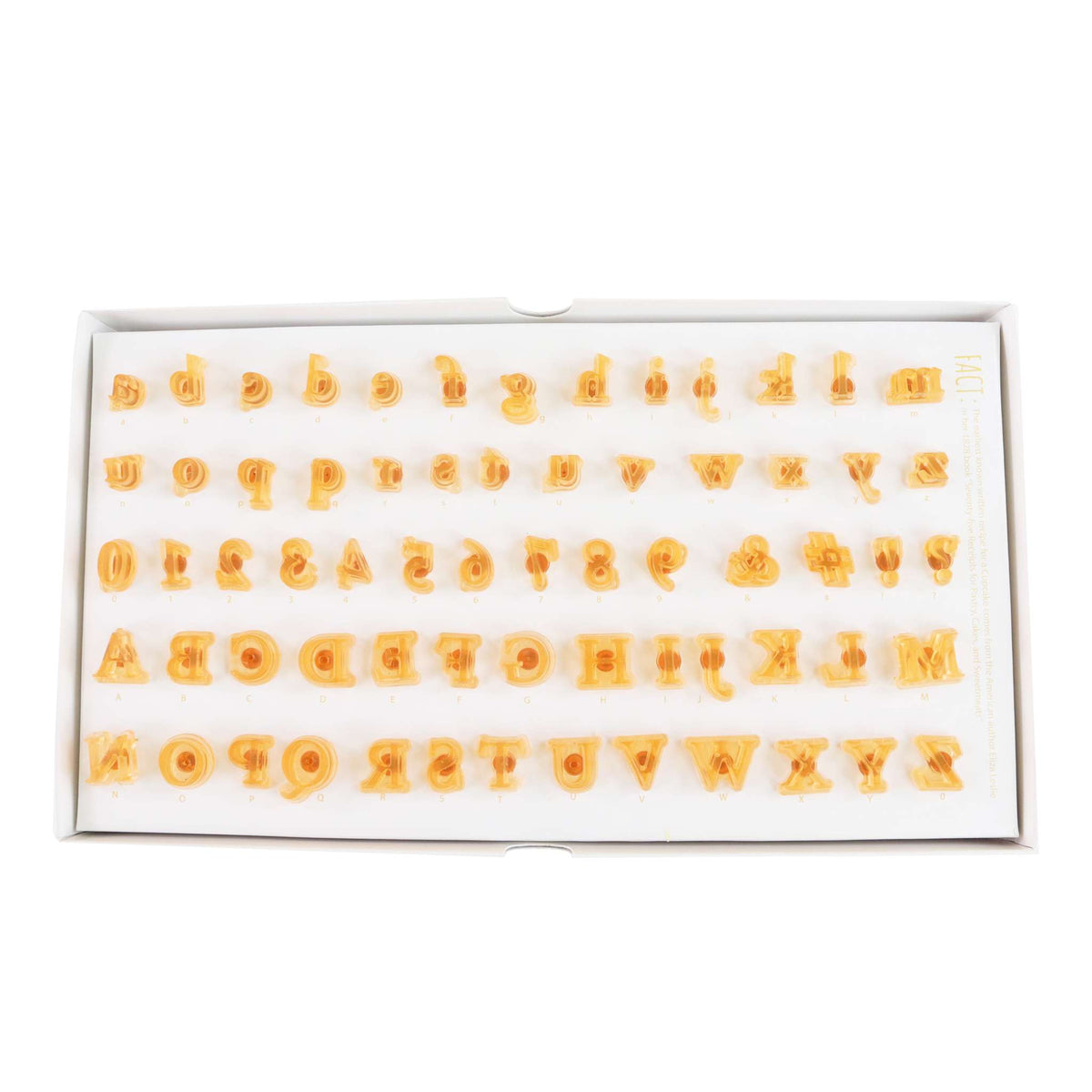 Collection 2 Fun Fonts Cupcake And Cookie Stamping Set