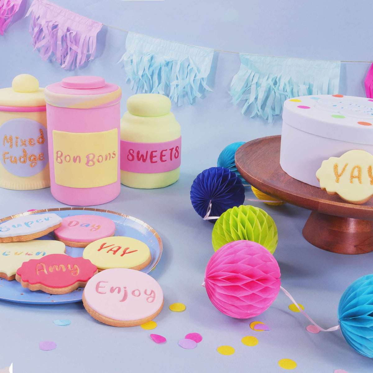 Collection 3 Fun Fonts Letter Stamping Set