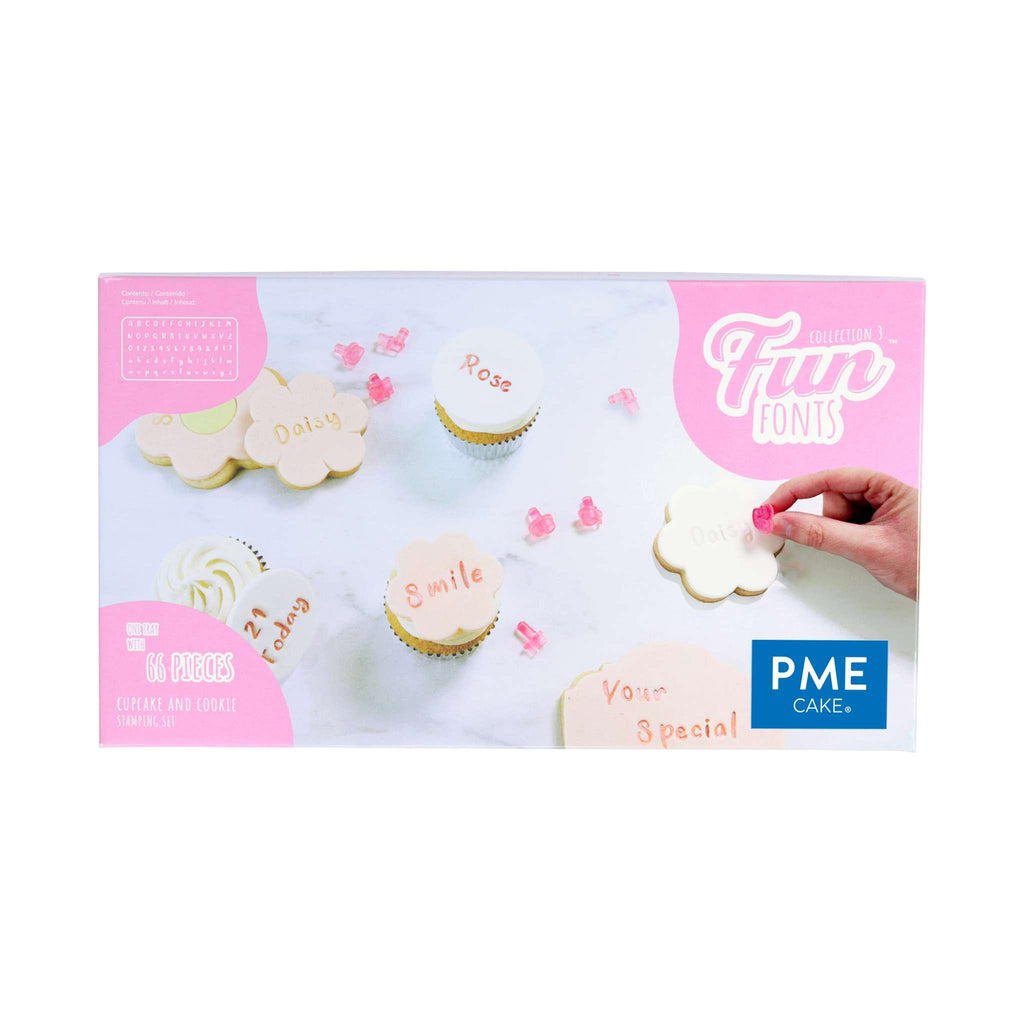 Leuke lettertypes - Cupcakes en koekjes van collectie 3