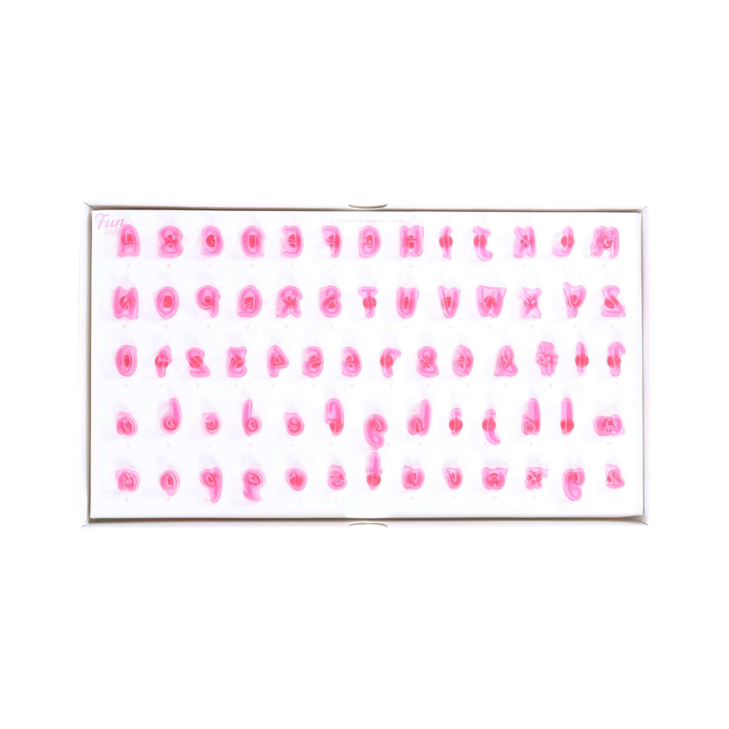 Leuke lettertypes - Cupcakes en koekjes van collectie 3