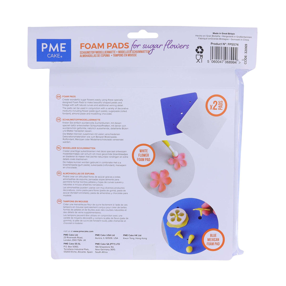 PME Foam Pads Pk/2