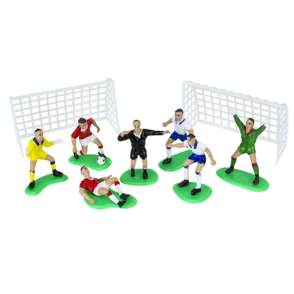 Fußball/Fußball Tortenaufsatz Set mit 9 Stück