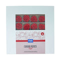 40mm Suikerrozen voor Taartdecoratie, 36 stuks (Rood)