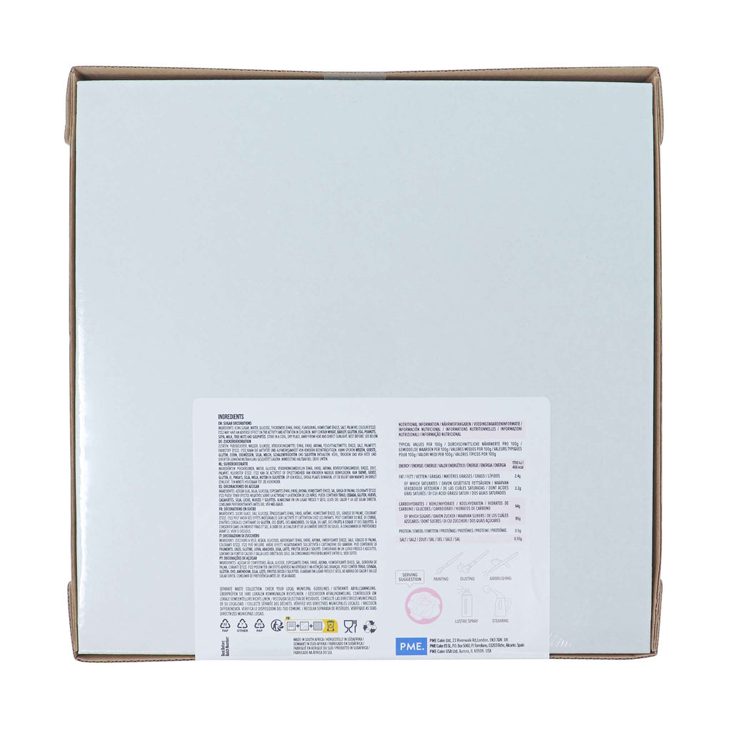 40mm Suikerrozen voor Taartdecoratie, 36 stuks (Roze)