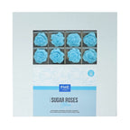 40mm Suikerrozen voor Taartdecoratie, 36 stuks (Blauw)