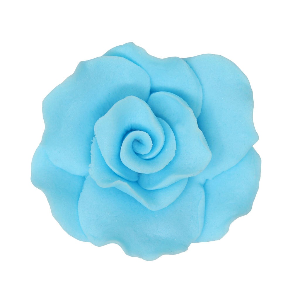 40mm Suikerrozen voor Taartdecoratie, 36 stuks (Blauw)