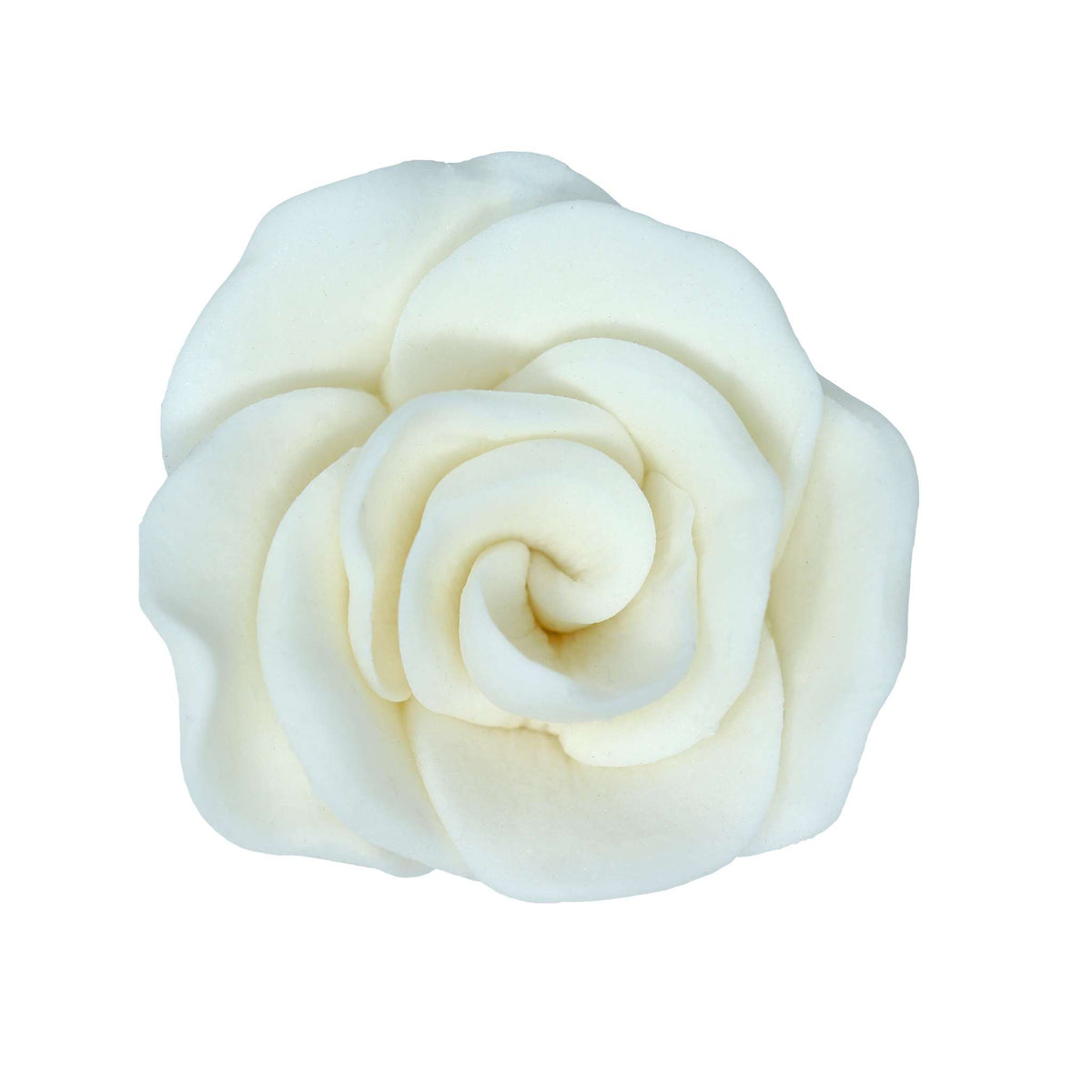 40mm Roses en Sucre pour la décoration de gâteaux, 36 pièces (Blanc)