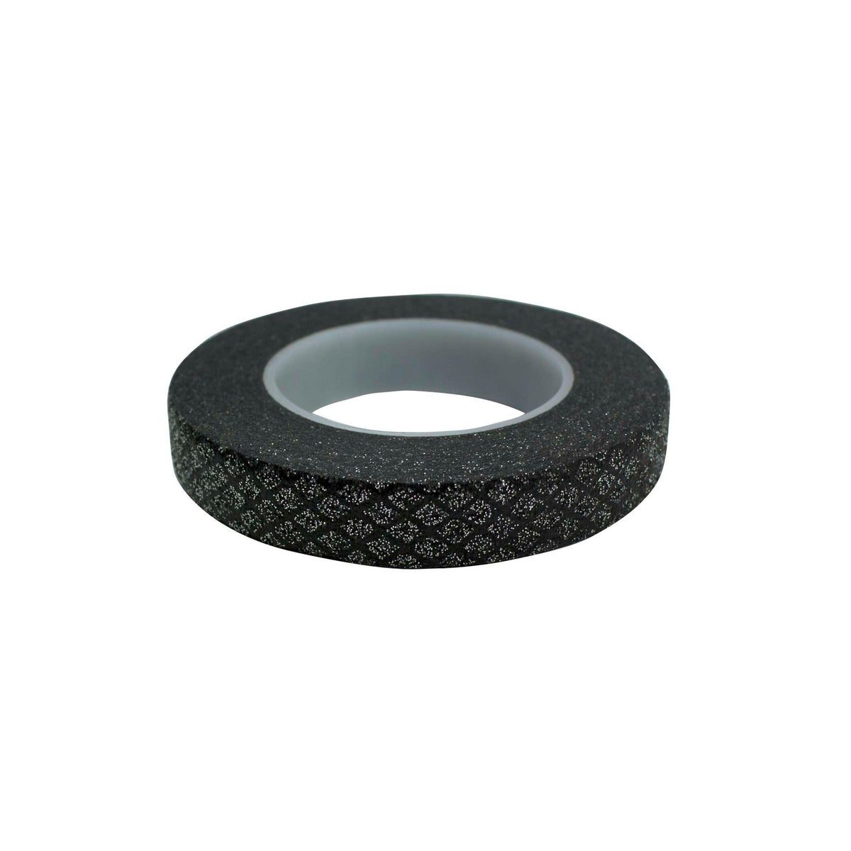 Black Sparkle Florist Tape
