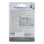Cortadores de Pétalo de Flor Fucsia de Acero Inoxidable, Juego de 3