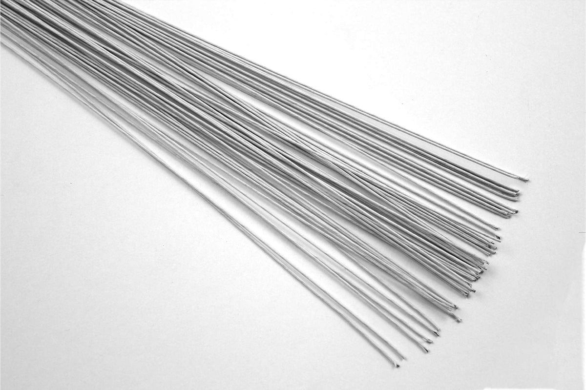 White Floral Wires (22 Gauge / 0.6mm)